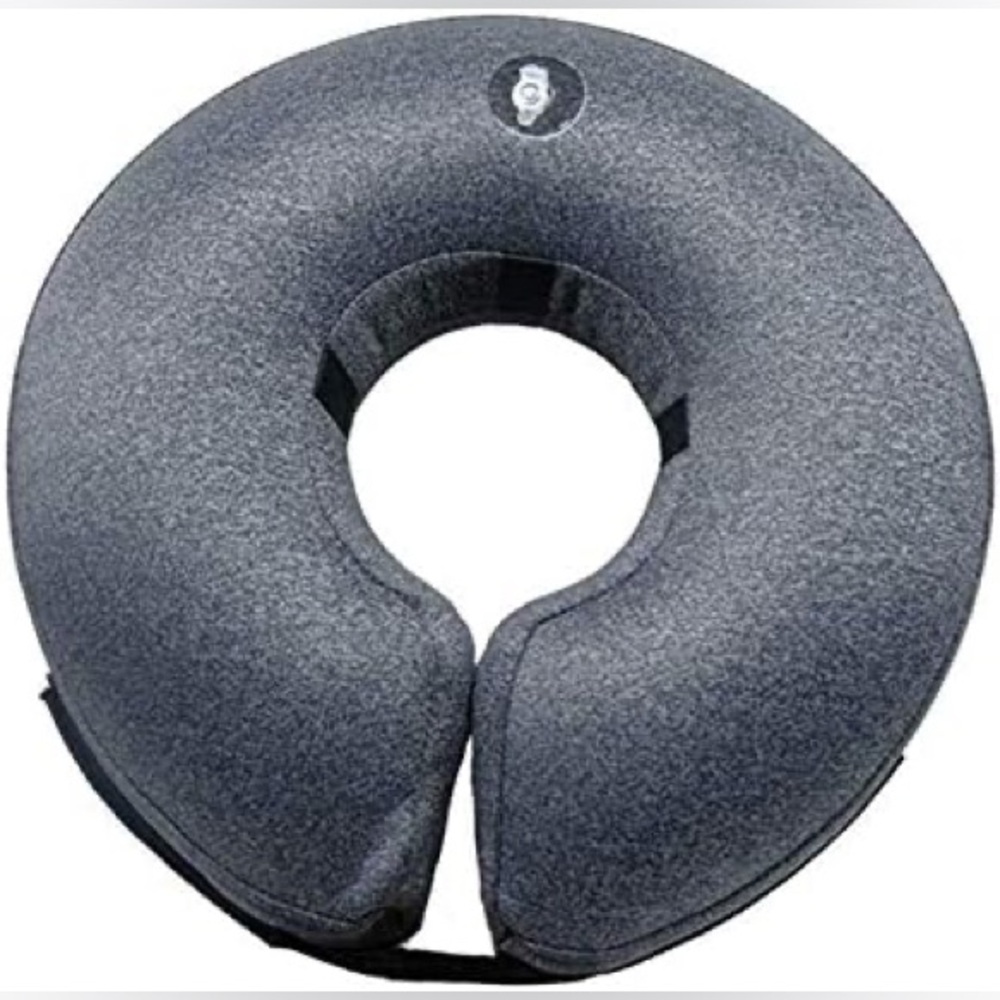 New! Katoggy Inflatable Dog Collar, Cone, Adjustable Donut E-Collar, Size Large